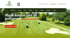 Desktop Screenshot of crayesteingolf.nl
